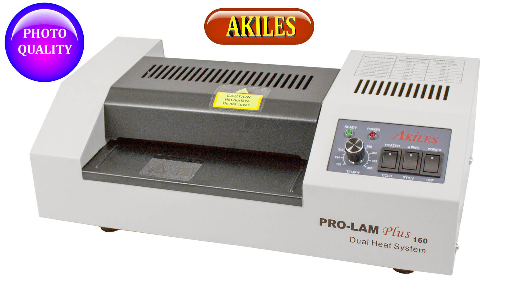 Akiles pouch laminator Prolam plus 160