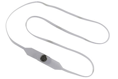 Clear elastic neck cord